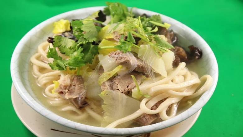 羊肉汤面 Stewed Lamb Soup Noodles